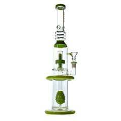 Rock Glass 16″ StormCell Bong - Discreet Smoker