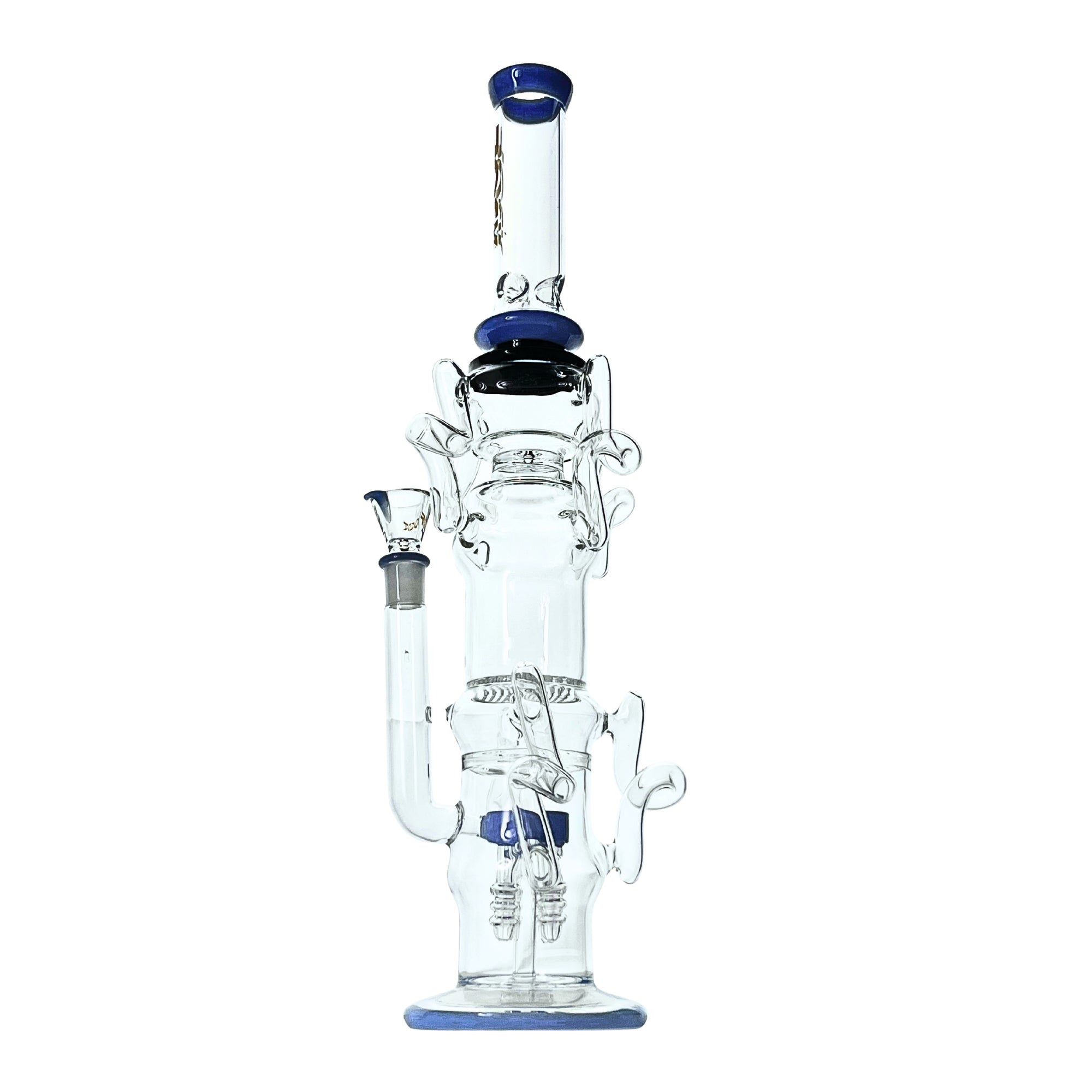 The 20" Rock Titan Multi-Perc Bong - Discreet Smoker