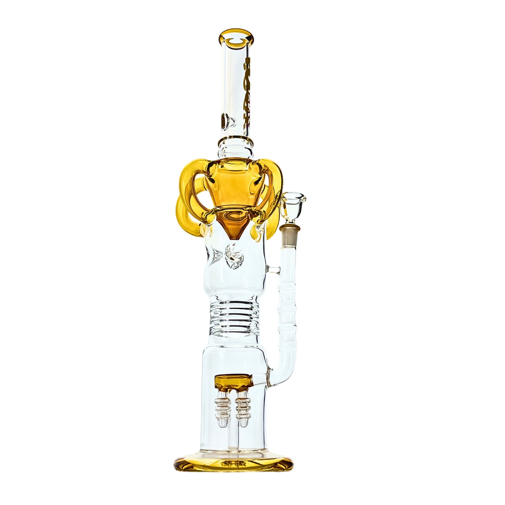 Rock Glass Emerald Titan 18” Bong - Discreet Smoker