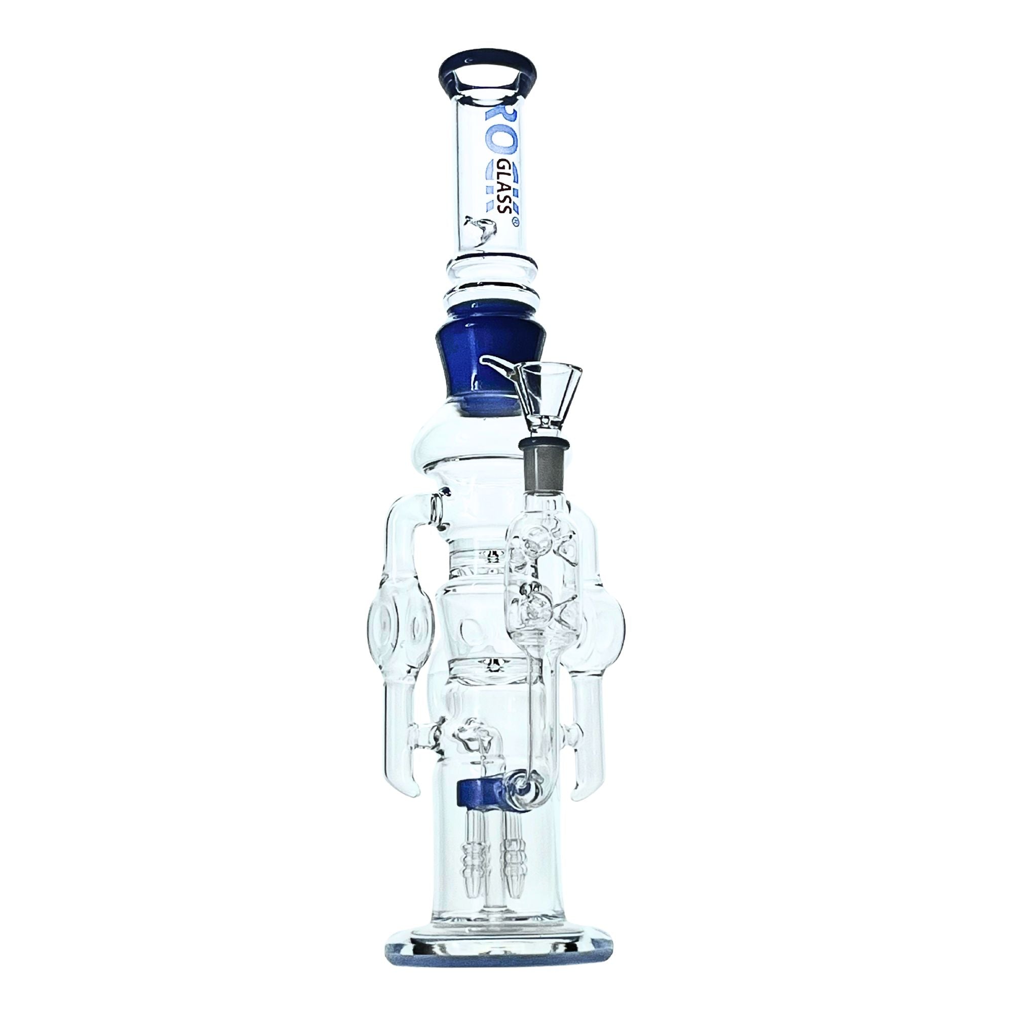 The Leviathan 20" Rock Glass Bong - Discreet Smoker