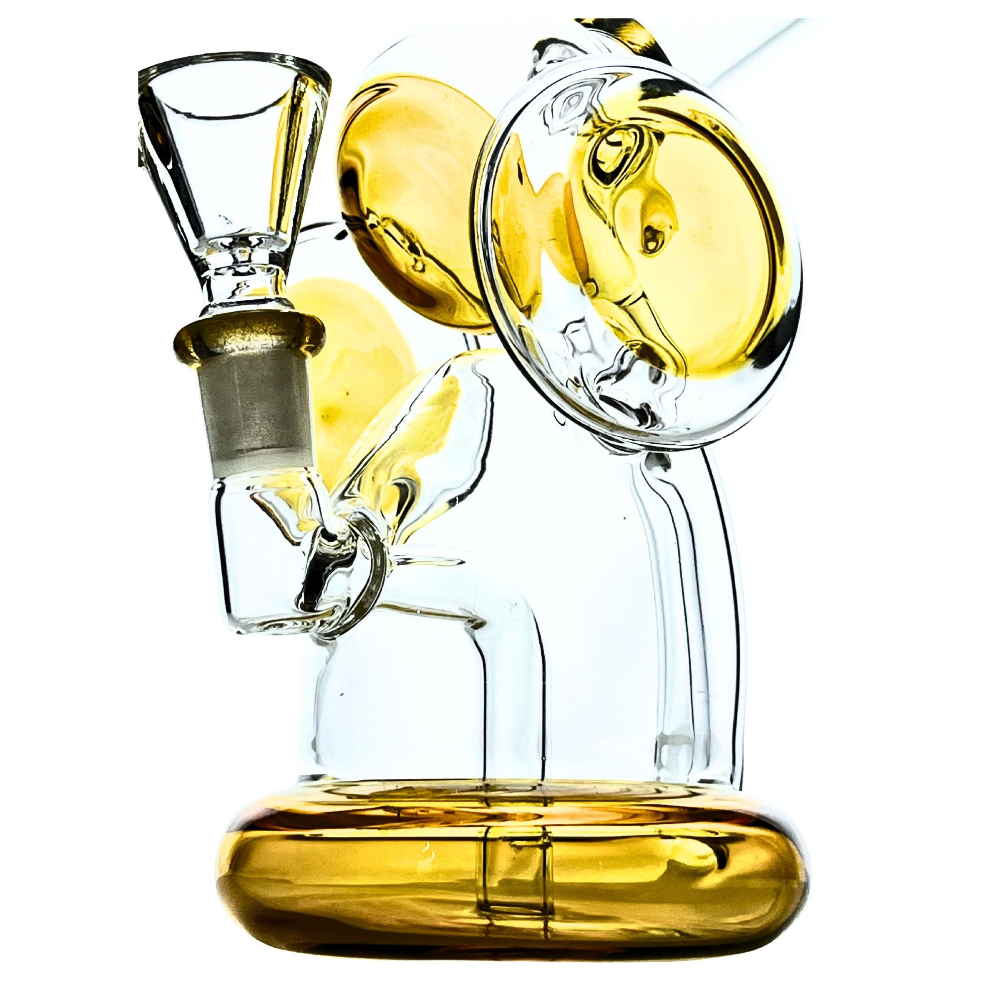 Rock Glass Triple-Chamber Centrifuge - Discreet Smoker
