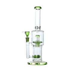 Twin-Pulse 12" Dual-Stage Percolator Bong - Discreet Smoker
