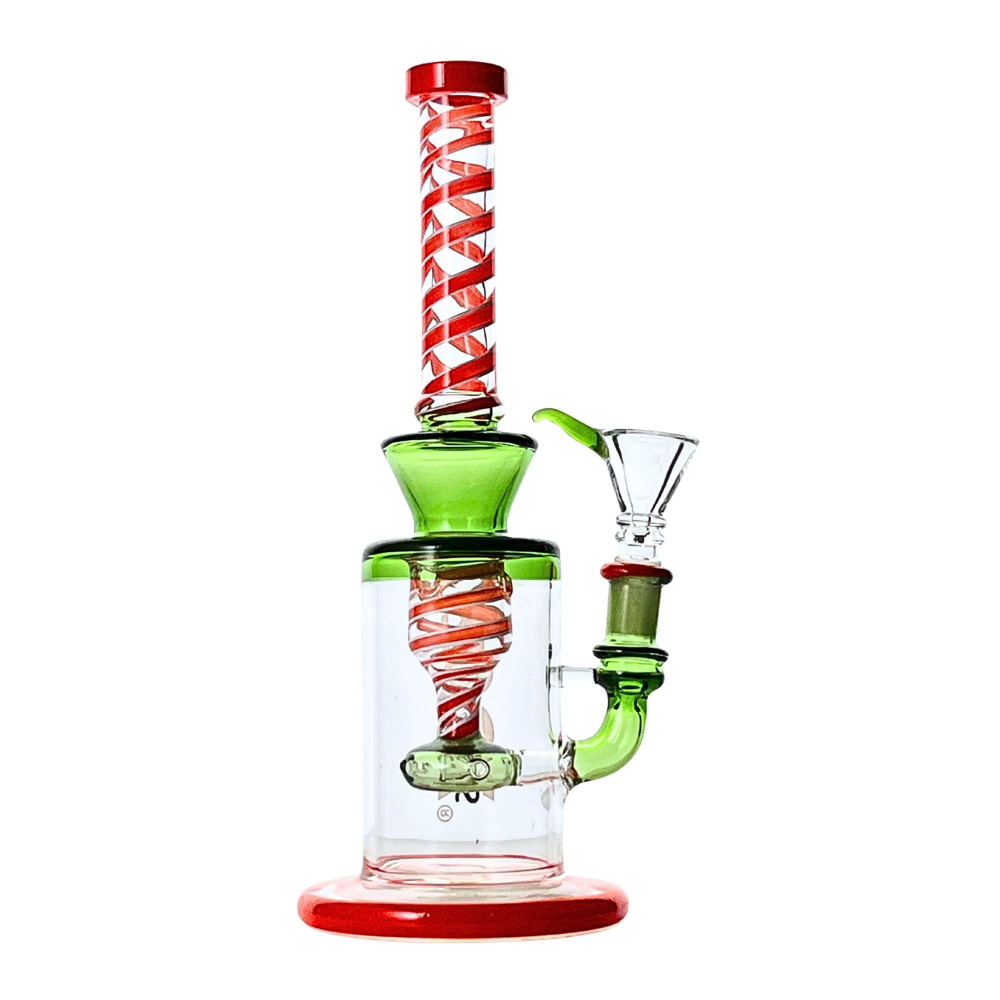 Cascade Swirl Rock Glass 10” Bong - Discreet Smoker