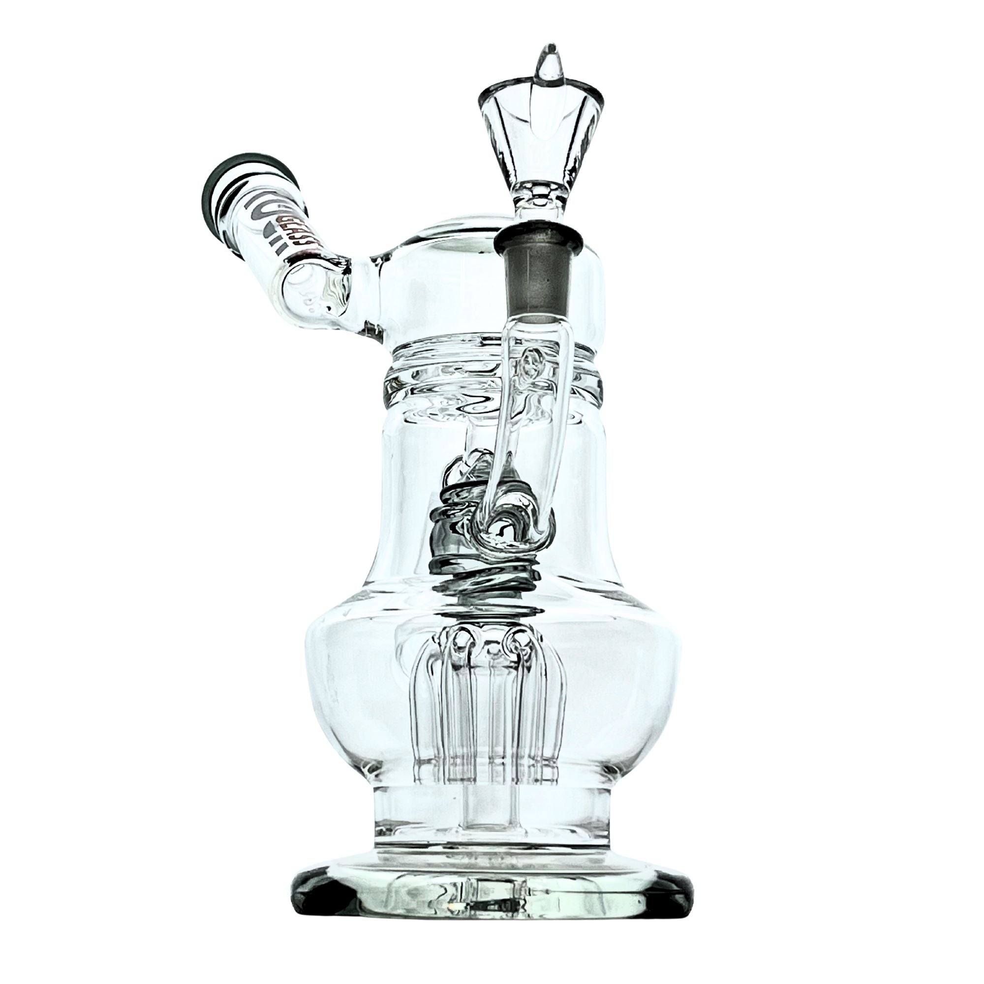 Rock Glass 10" Hydra-Tower - Discreet Smoker