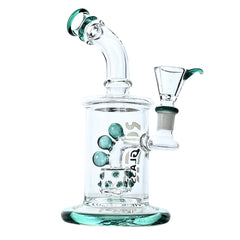 Alpine 8" Rock Glass Swiss Perc Bong