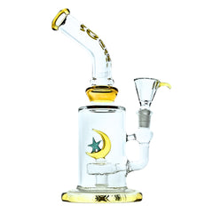 Rock Glass BubbleFlow 10″ Bong - Discreet Smoker