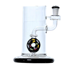 Confetti Drum 10” Rock Glass Bong - Discreet Smoker