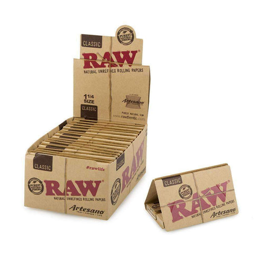 Raw Classic Artesano 1 1/4 Box - 15ct - Discreet Smoker