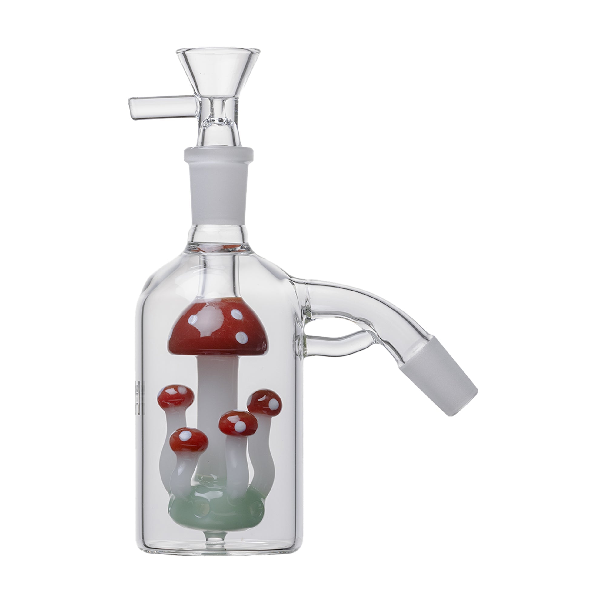 Human Grade The Shroom Glass Perc Ash Catcher - Discreet Smoker