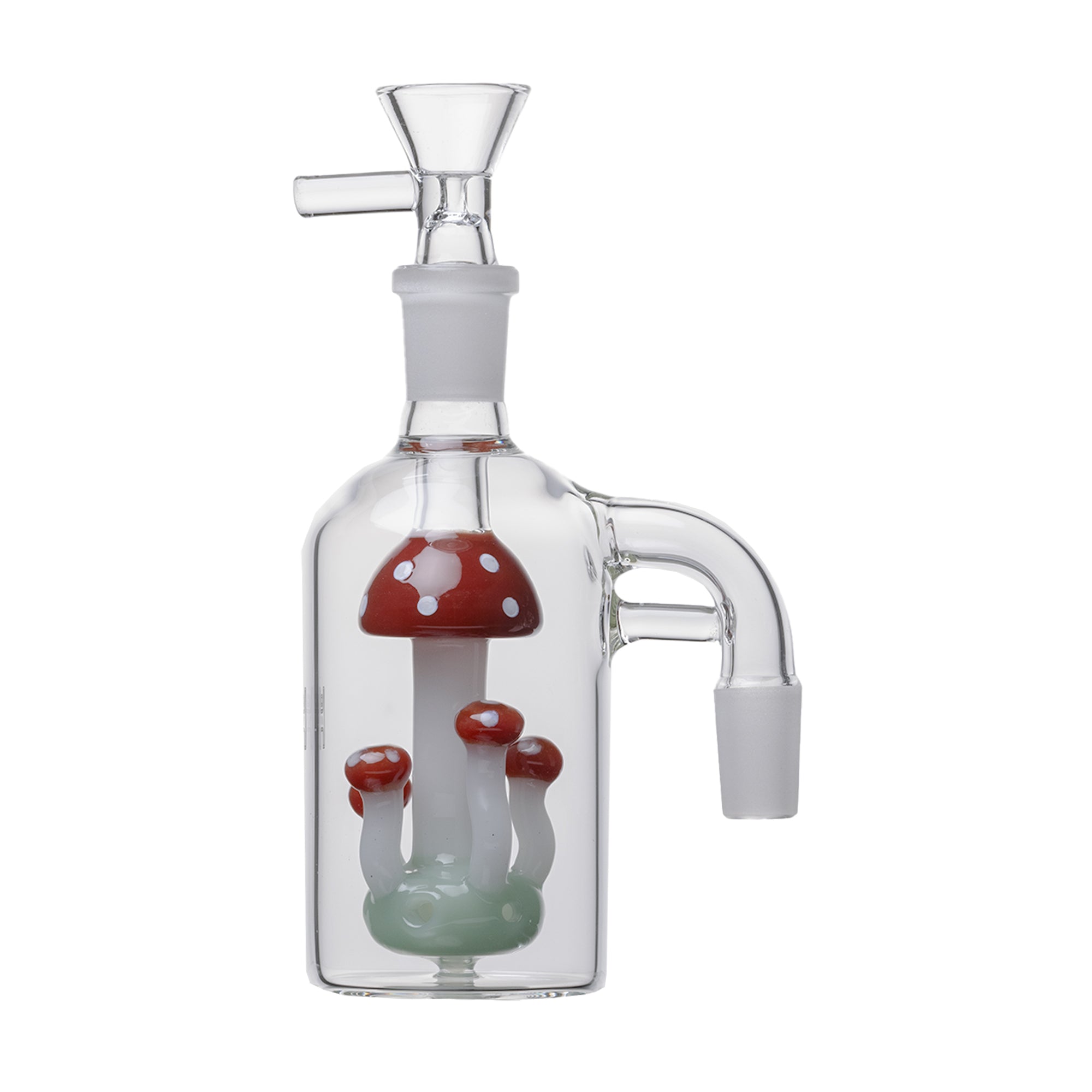 Human Grade The Shroom Glass Perc Ash Catcher - Discreet Smoker