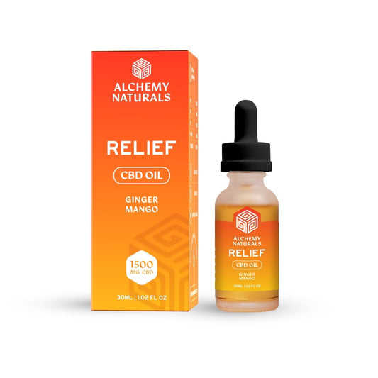 Relief CBD Oil - 1500mg - Discreet Smoker