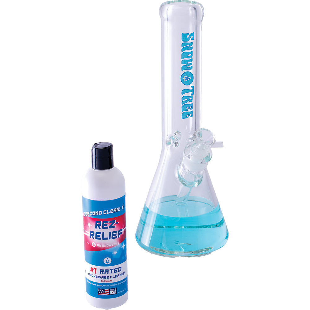 Rez Relief Bong Cleaning Solution - Discreet Smoker
