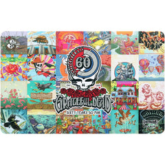Grateful Dead x Pulsar DabPadz Fabric Top Dab Mat - 60th Anniversarry / 16"x10" - Discreet Smoker