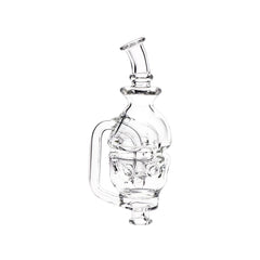 Pulsar Fab Egg Bubbler Glass Mouthpiece Attachment for Puffco Pivot - 5" / Clear - Discreet Smoker