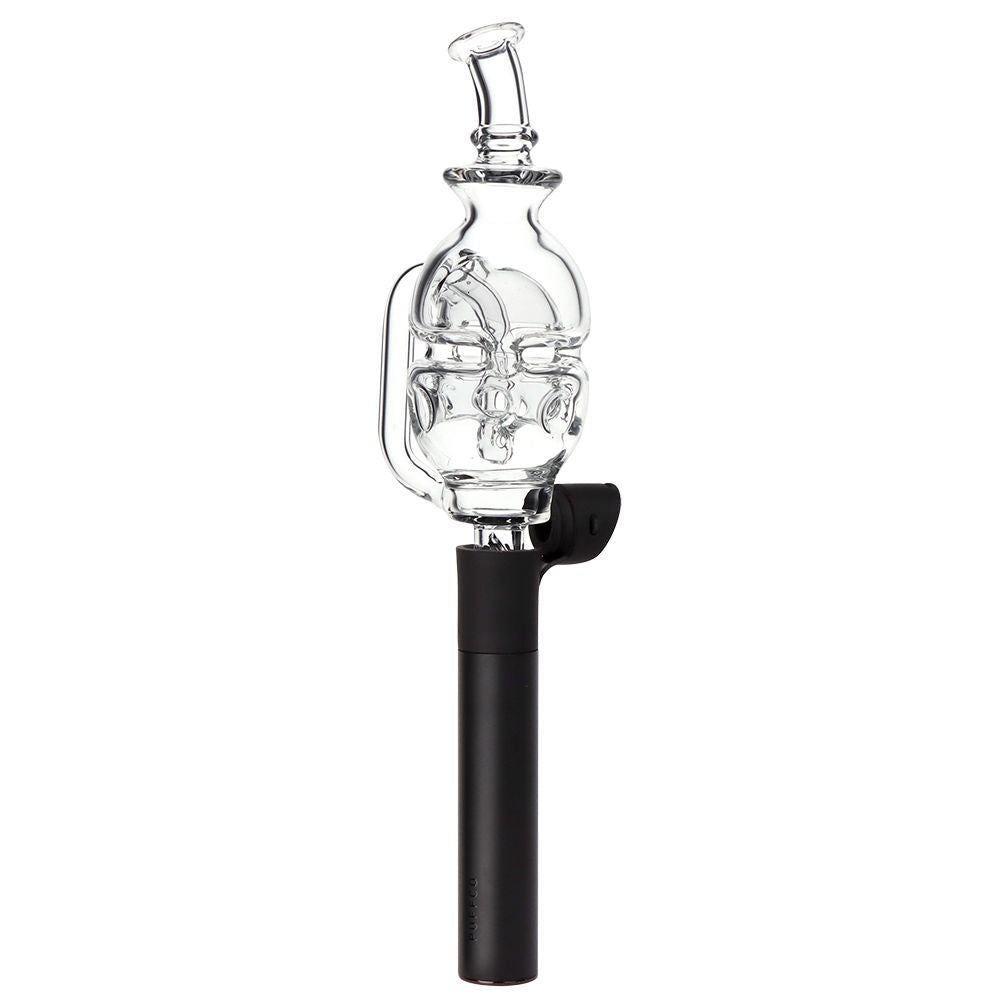 Pulsar Fab Egg Bubbler Glass Mouthpiece Attachment for Puffco Pivot - 5" / Clear - Discreet Smoker