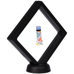 Pulsar Candy Stripe Glass Mouthpiece Attachment for Puffco Pivot w/ Display Stand - Colors Vary - Discreet Smoker