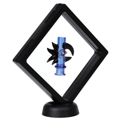 Pulsar Cockatoo Glass Mouthpeice Attachment for Puffco Pivot w/ Display Stand - Colors Vary - Discreet Smoker