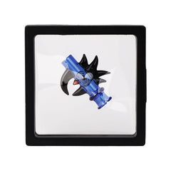 Pulsar Cockatoo Glass Mouthpeice Attachment for Puffco Pivot w/ Display Stand - Colors Vary - Discreet Smoker