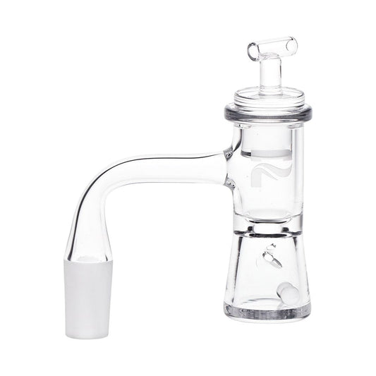 Pulsar Quartz Auto Spinner Banger Set w/ Cap & Pearls - 14mm M - Discreet Smoker