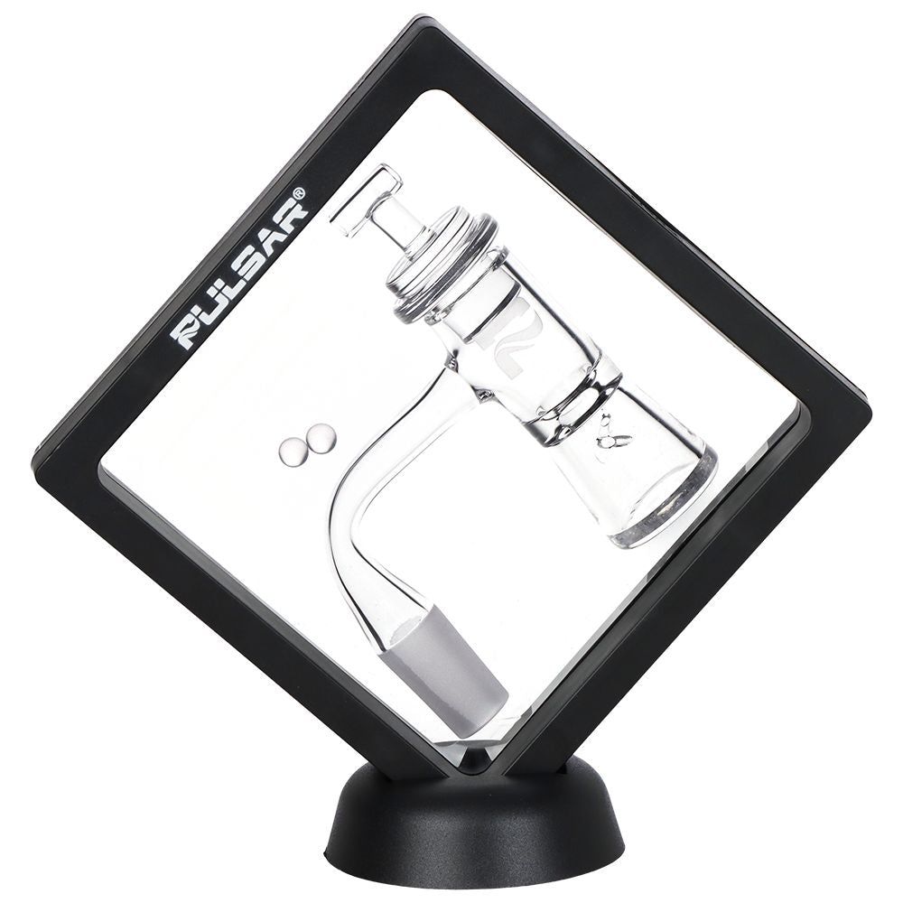 Pulsar Quartz Auto Spinner Banger Set w/ Cap & Pearls - 14mm M - Discreet Smoker