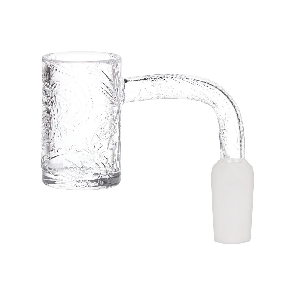 Dogg Lbs Everyday Engraved Paisley Quartz Banger - 14mm M / 90D - Discreet Smoker