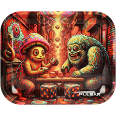 Pulsar Metal Rolling Tray - Back Alley Deal / 13"x 11"