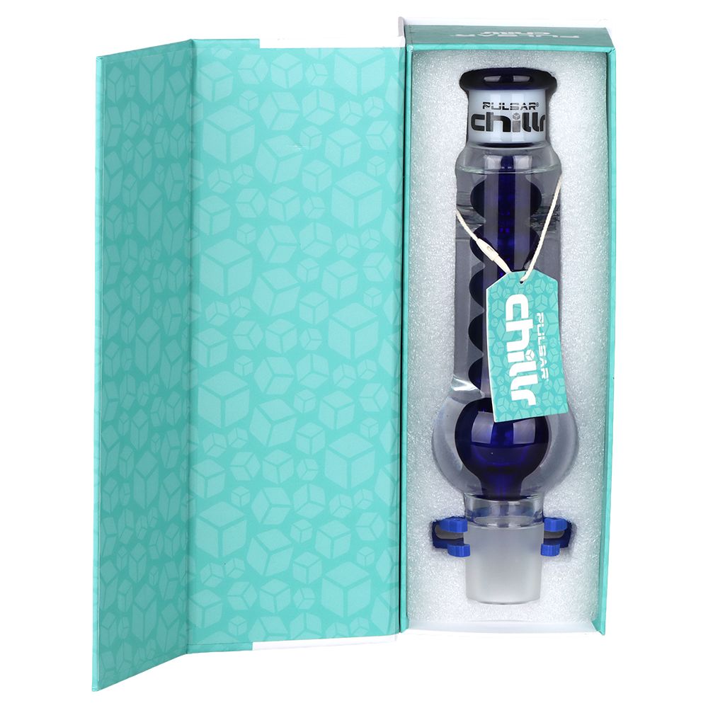 Pulsar Chillr Glycerin Replacement Top - Blue - Discreet Smoker