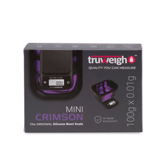 Truweigh Mini Crimson Collapsible Bowl Scale - 100g x 0.01g