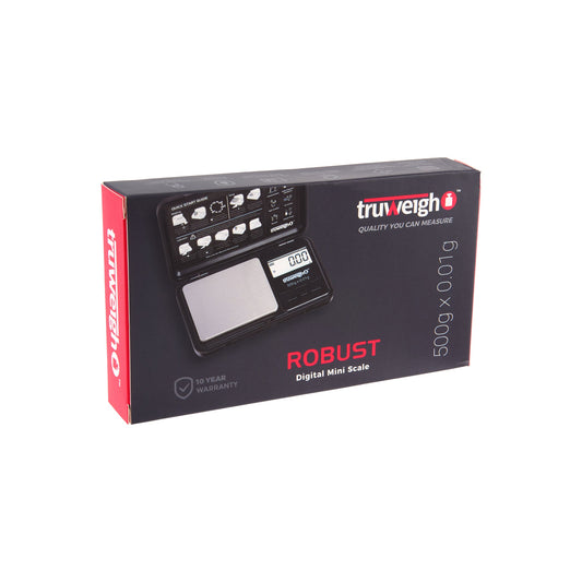 Truweigh Robust Digital Mini Scale – 500g x 0.01g - Discreet Smoker