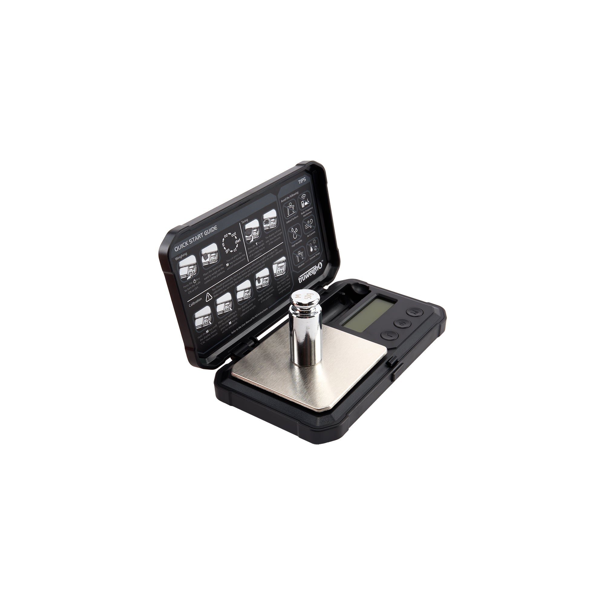 Truweigh Predator Mini Scale with Weight – 100g x 0.01g - Discreet Smoker