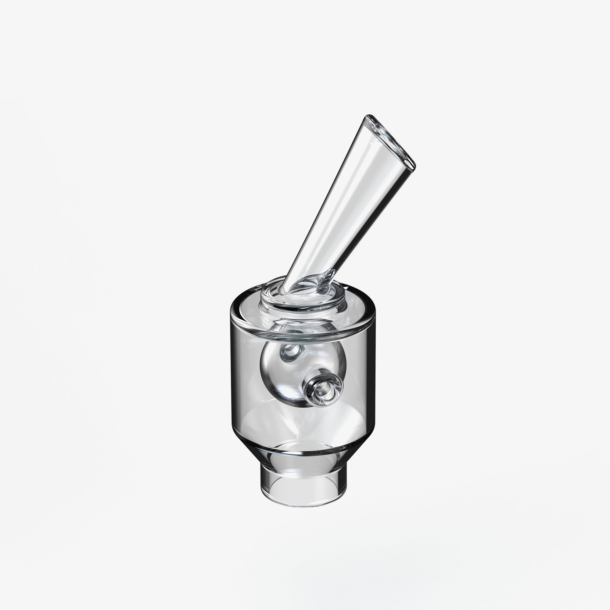 SOFTGLASS TANDEM BALL PERC TOP - Discreet Smoker