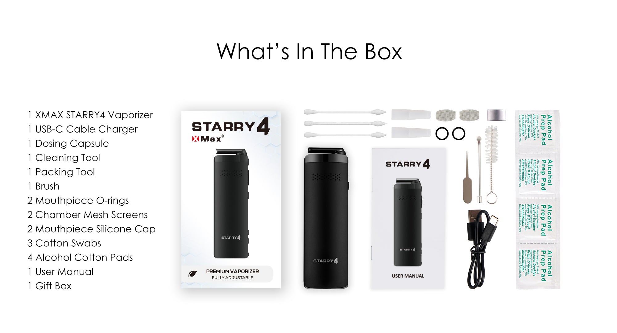 XVAPE Starry 4 Vaporizer - Discreet Smoker