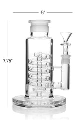 GRAV® STAX® Coil Showerhead Base - Discreet Smoker