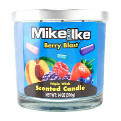 Mike & Ike Berry Blast Candle - 14oz - 1ct - Discreet Smoker