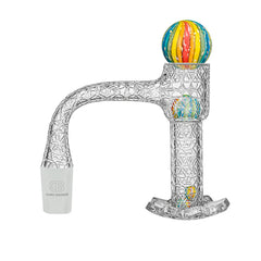 Sandblasted Dab Slurper Kit - Discreet Smoker