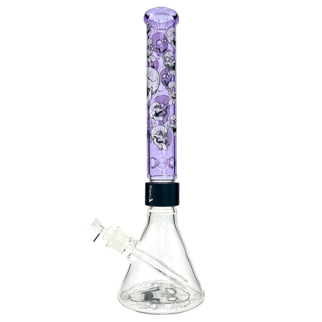 Prism Skull Beaker Single Stack - Discreet Smoker