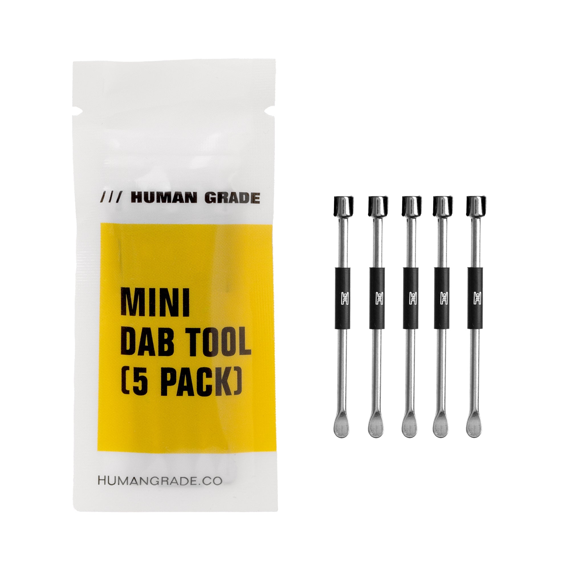 Human Grade Stainless Steel Dab Tools - Discreet Smoker