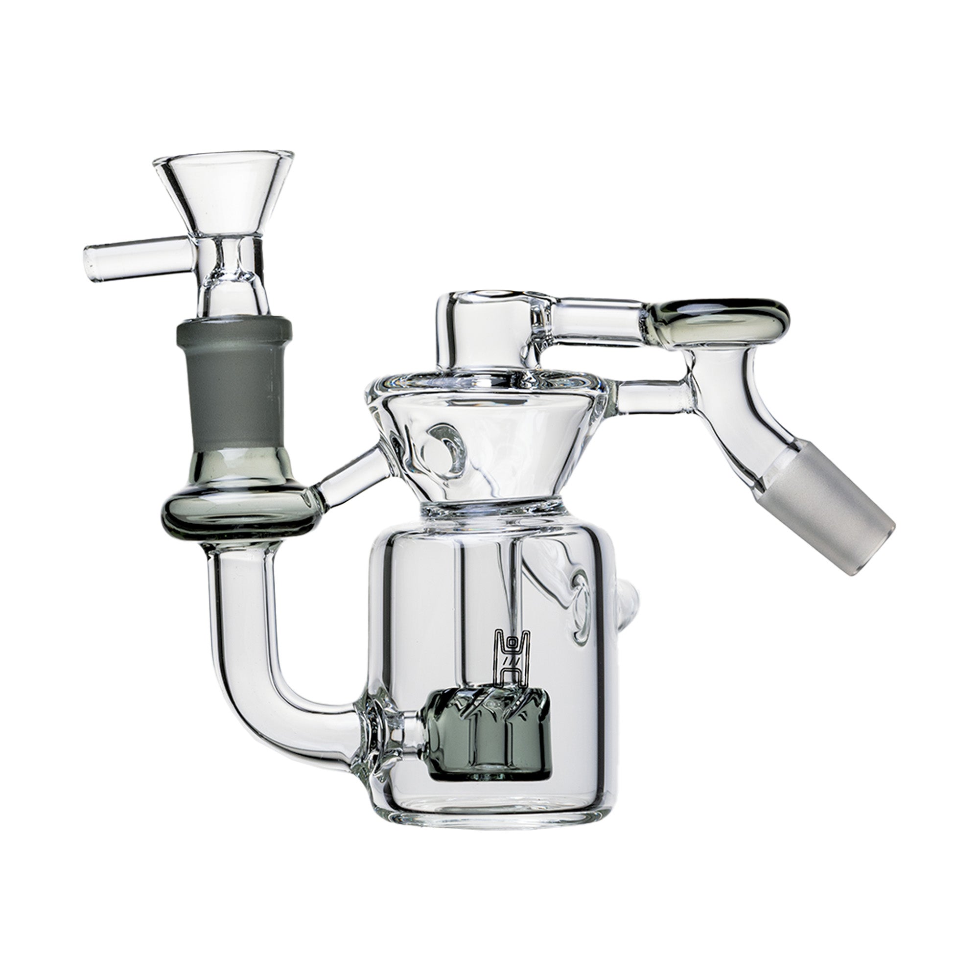 Human Grade "The Recycler" Glass Ash Catcher - Discreet Smoker