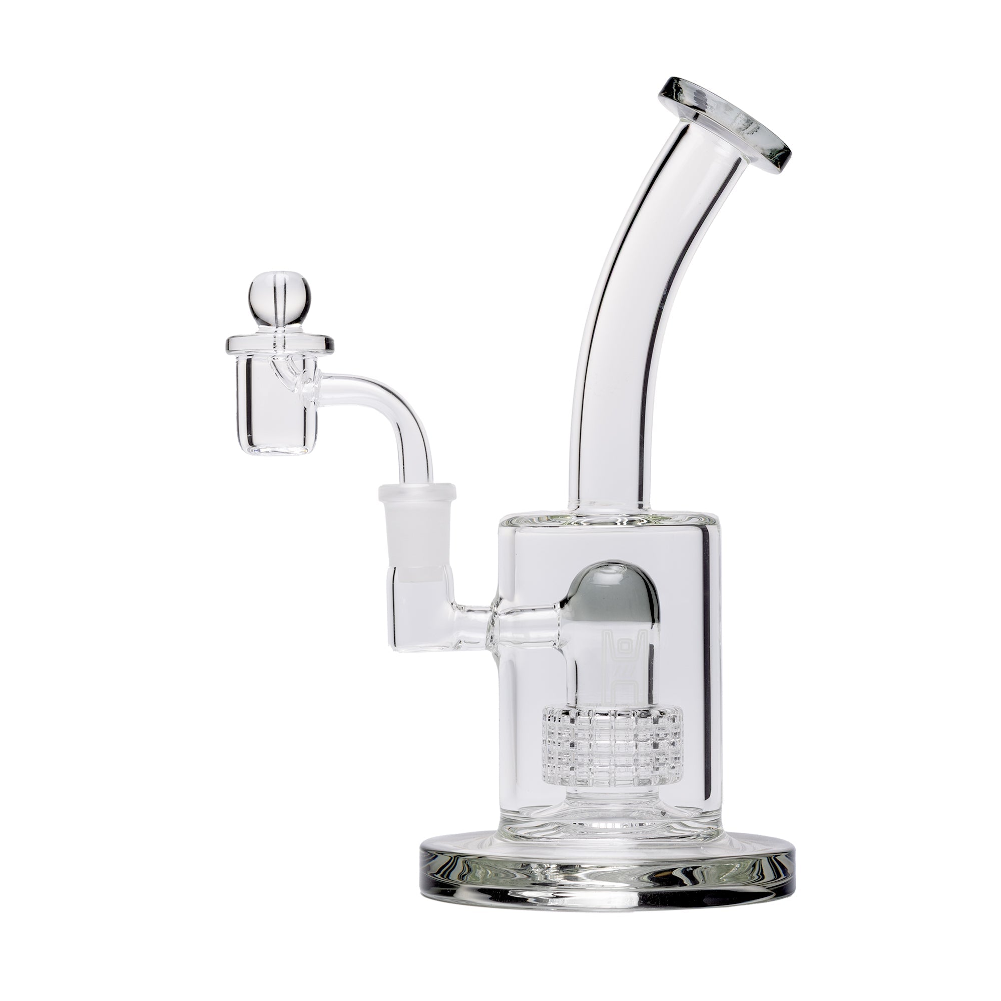 Human Grade Neo Glass Rig Water Pipe - Discreet Smoker
