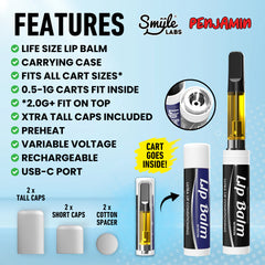 Lip Balm Cart Pen By Smyle™ Labs - Discreet Smoker