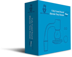 Space King Fully Fused Round Blender Terp Slurper (Light Blue) - Discreet Smoker