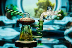 Space King Crocodile Banger - Handmade - Discreet Smoker