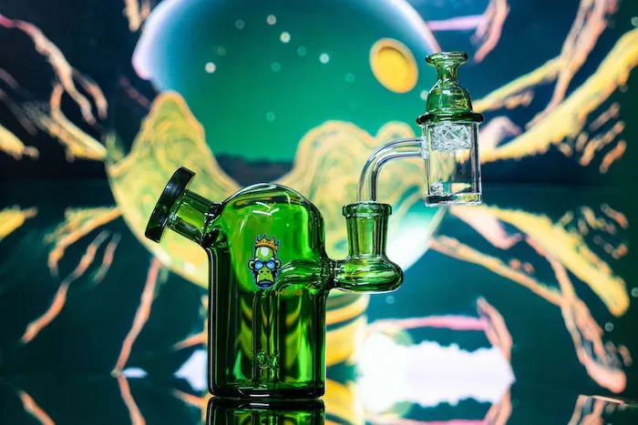 Space King Glass - 'Space Egg' Mini Rig - Discreet Smoker