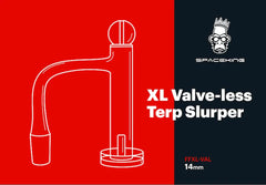 Space King XL Valve-less Terp Slurper (Red / Black) - Discreet Smoker