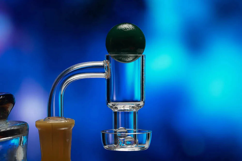 Space King Terp Slurper Vacuum Banger Kit (Yellow) - Discreet Smoker
