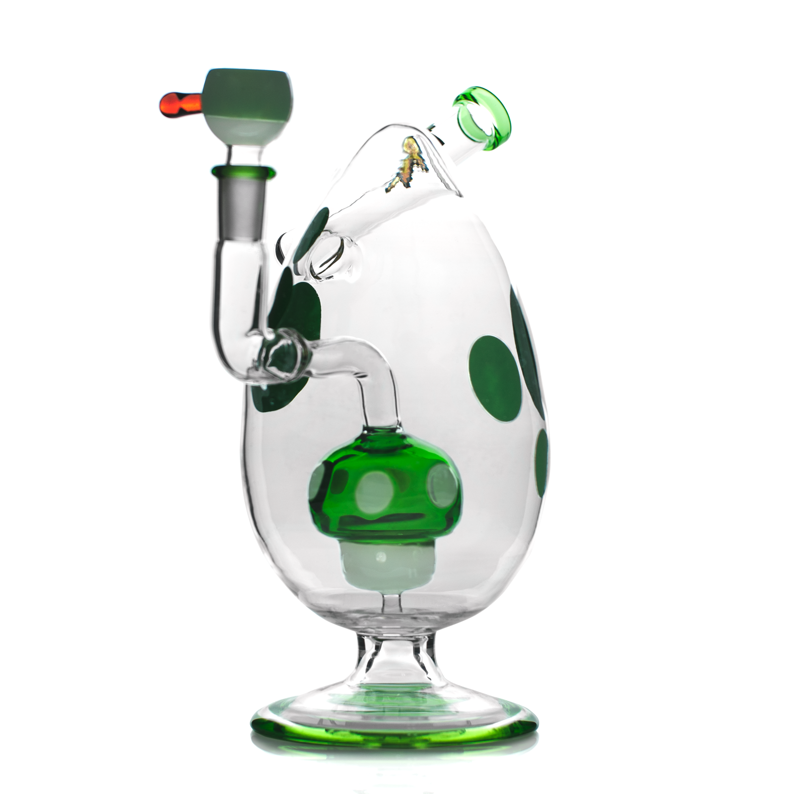HEMPER - Spotted Egg XL Bong 9" - Discreet Smoker