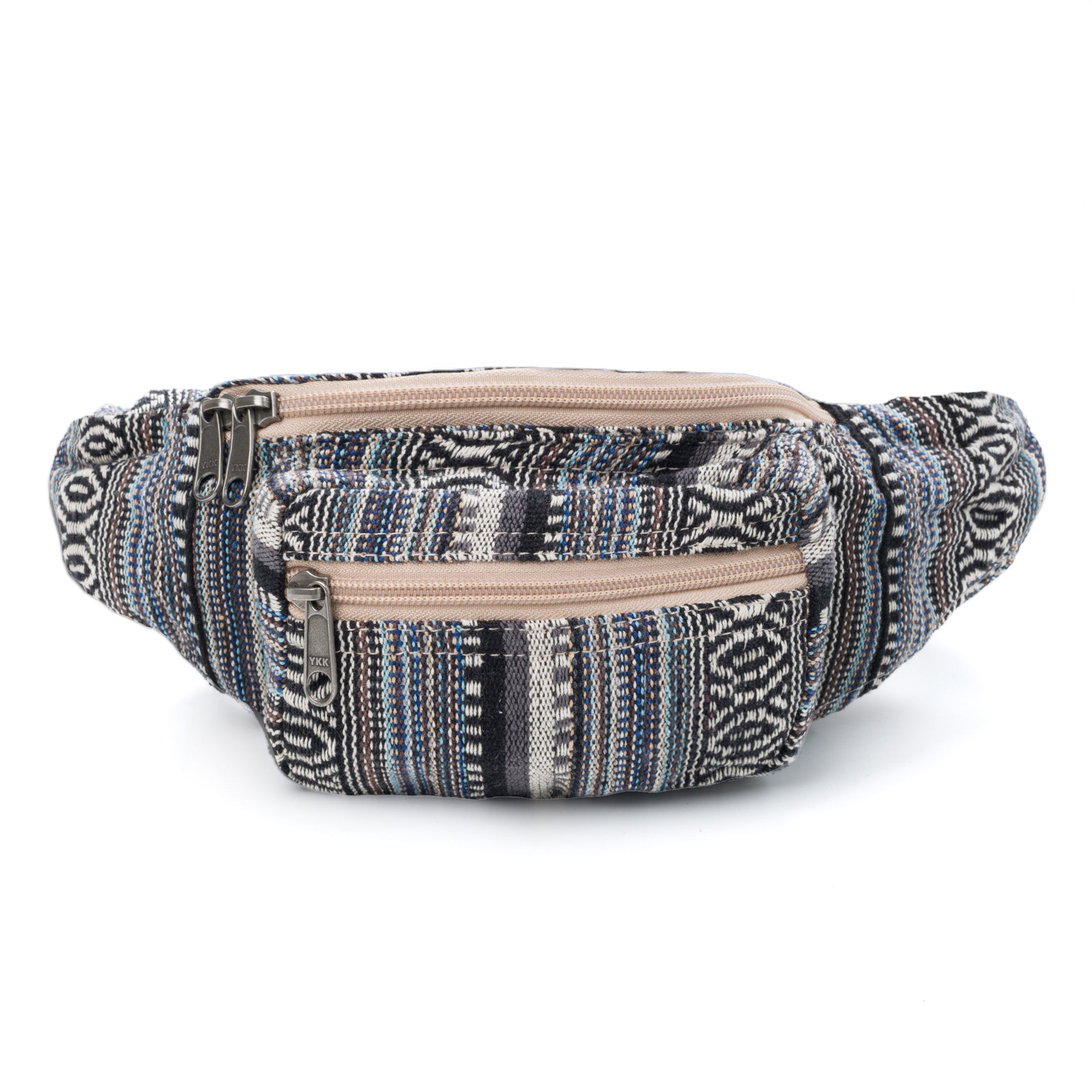 Core Hemp Boho Fanny Pack - Storm - Discreet Smoker