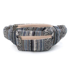 Core Hemp Boho Fanny Pack - Storm - Discreet Smoker