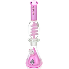 16″ AFM UFO Pyramid Freezable Coil Beaker Bong – Glycerin Coil - Discreet Smoker