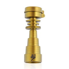 TITANIUM 6 IN 1 CARB CAP DAB NAIL - Discreet Smoker